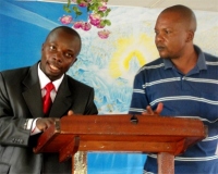 Pastor Abraham and his translator