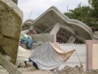 90% of the capital city of Haiti has been destroyed in the earthquake.