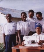 Stella is the Director of the Women's Empowerment sewing program