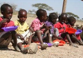 Tanzani Massai children