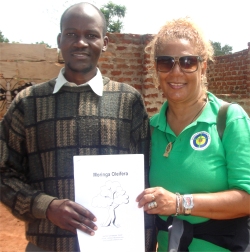 The African Community Moringa Project was introduced to the teachers in the Busia school