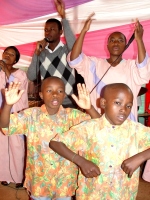 The children in this new Watoto Hope PowerClub are all from the Watoto Hope Children's Choir.