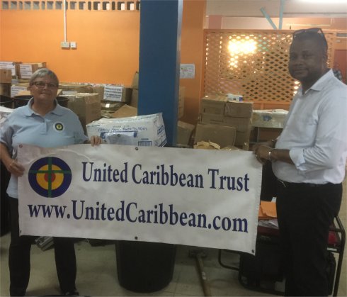 United Caribbean Trust partnering with The Living Room for Hurricane Maria relief aid to Dominica partnering with  Eagles Nest Ministries