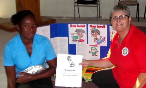 United Caribbean Trust Mission trip to Haiti introducing Follow Me childrens  curriculum