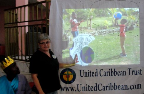 United Caribbean Trust Mission trip to Haiti introducing Follow Me childrens curriculum