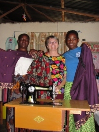 Seen here Jenny in Africa with the UCT Women's Empowerment Programme. 