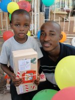 The Nazarene church in Goniave hosted this years Make Jesus Smile shoebox distribution
