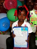 Well done a special thanks from the children of Haiti.