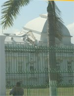 Presidential Palace destroyed in the recent earthquake