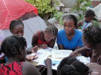 The children in Haiti 