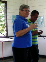 Jenny started the KIMI training at Hebron Bible School in Suriname