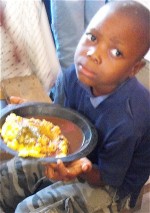 A great BIG THANK YOU to HaitiOne who donated 1000 lbs of corn for our last camps in Les Cayes