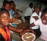 Praise be to God that HaitiOne was able to assist us with some food 