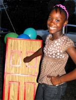 The Barbados Kids EE team started the Friendship Community Outreach with the Scripture Fun Fair 