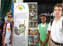 Children from these Barbadian schools got the opportunity to meet the local musicians up close.