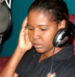 Barbadian singer/songwriter, Kellie Cadogan,