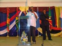 Pastor Lafleur in Barbados with Apostle Durant for Restorations Ministries International Eagle's Eye convension 2005