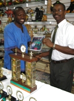 Thanks to Sewing World who donated Bds $400 for plaques and trophies.