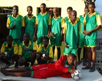 Restoration Ministries Haiti football team