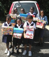 St Silas Primary School got involved again for the Christmas 2007 project.