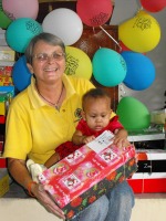 United Caribbean Trust distributed hundreds of Make Jesus Smile shoeboxes 