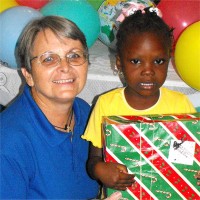 Thanks to the children of Power in the Blood that wrapped and packed these beautiful Make Jesus Smile shoebox for the children of Haiti.