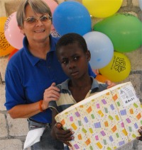 Thanks to the children of the Abundant Life Assembly Sunday School that once again this year prepared hundreds of Make Jesus Smile shoeboxes which were distributed all over Haiti.