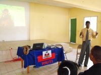 Pastor Pierre Banes Laurore the Haiti Kids EE National Coordinator.