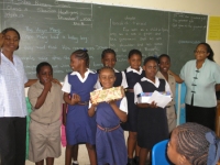 Thanks to St. Silas Primary School for collecting 40 boxes for the 'Make Jesus Smile' project. 