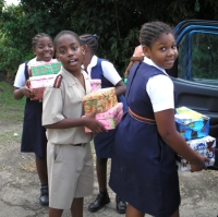 Thanks to St. Silas Primary School for collecting 40 boxes for the 'Make Jesus Smile' project. 