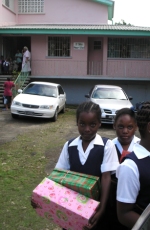 Thanks to St. Silas Primary School for collecting 40 boxes for the 'Make Jesus Smile' project. 