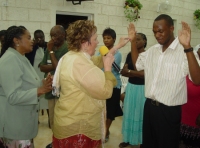 Sister Deborah and Pastor Sand