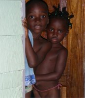 Suriname Bush Negroe children