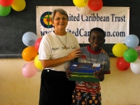 June 2009 United Caribbean Trust took the Make Jesus Smile shoebox project into Brokoponda to the Maroon children as part of the Suriname Child Sponsorship Program