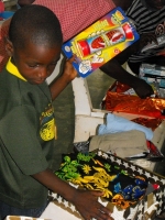 United Caribbean Trust Make Jesus Smile shoebox project was taken into Victoria to bless the Maroon children 