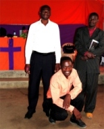 Pastor David with other House of Freedom pastors from DR Congo, Zambia