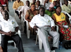The Bishop and his wife from Zambia traveled to Dar Es Saleem for the KIMI Leadership training