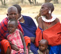 Tanzani Massai children