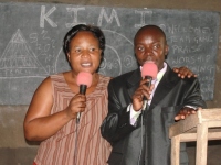 Pastor Martina then traveled with the KIMI team to western Uganda to Bugini for the last KIMI Leadership Training.