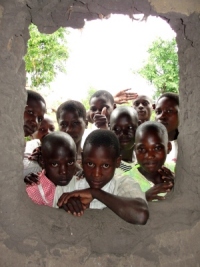 Chldren in Uganda