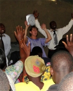 Pastor Laura during her Africa 2011 Mission Trip in Uganda