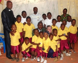 This choir is led by Bishop Pinos (left) and has a deep desire to touch other children in Uganda and DR Congo with the Good News of Hope in Christ Jesus.