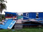 Our church was destroyed by hurricane Emily in June 2005. 
