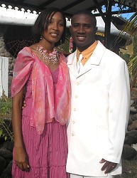 Meet Pastor Happy from Africa and his wife Sister Denise, from Barbados.