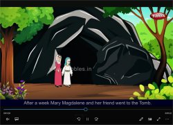 A Mute Animated video version has been created for the teacher to read the Bible Verses as the animated video is playing this one with English subtitles