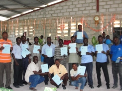 The first ever KIMI Haiti Pastor's introductory KIMI training took place in St Marc at Maranatha Ministries.