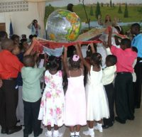 Maureen Bravo's Intercessory team visit Gardem Church of God in Barbados