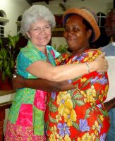 Maureen Bravo's Intercessory team visit Jackson Church of God in Barbados