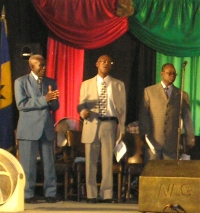 Bishop Lizimba, the National Overseer of the Full Gospel Church of God in Barbados at the New Testament Church of God Mission Convention 2006. 