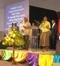 Pastor Duncan Mboma in Barbados for the New Testament Church of God Missions Convention 2006